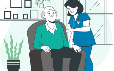 What determines the popularity of nursing care at home?